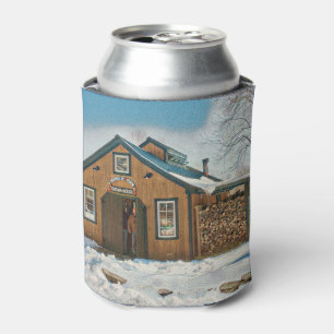 Porta-lata Country Maple Sugar House
