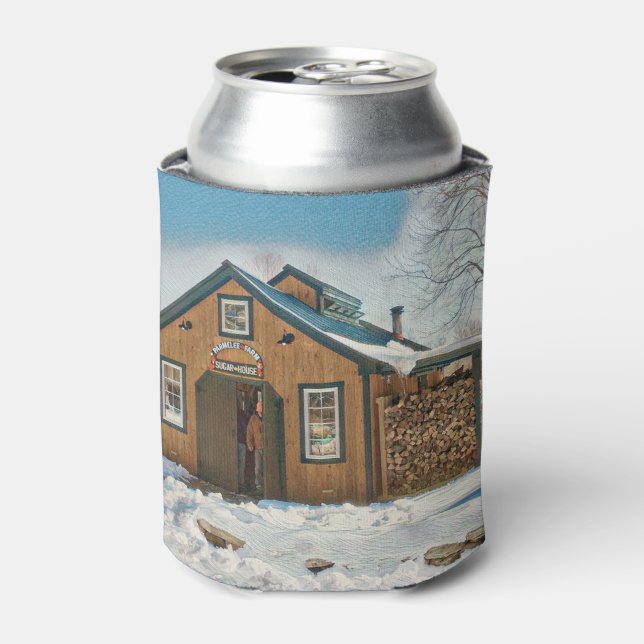 Porta-lata Country Maple Sugar House (Can Front)