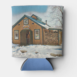 Porta-lata Country Maple Sugar House
