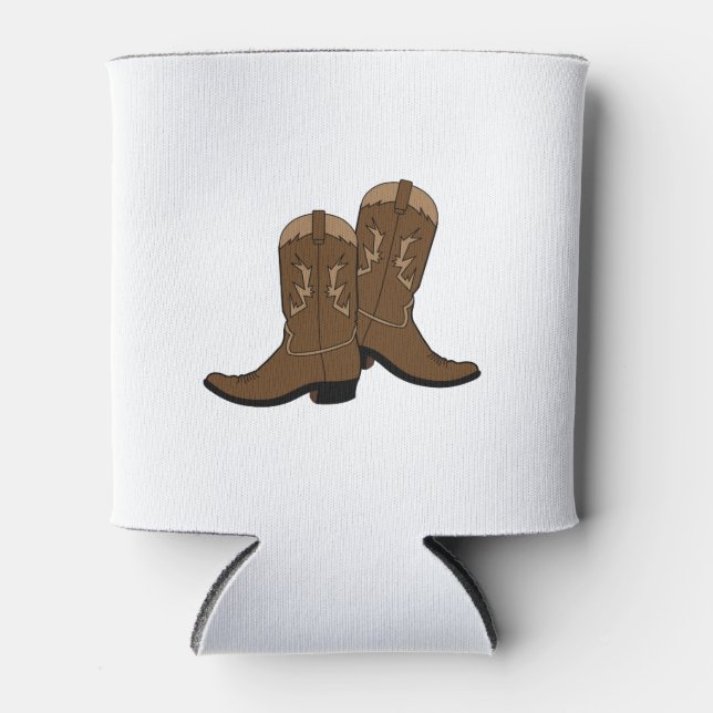 Porta-lata Cowboy Boots (Frente)