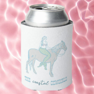 Porta-lata Cowgirl costeira Baderlante sereia