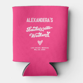 Porta-lata Cowgirl Rosa de Solteira