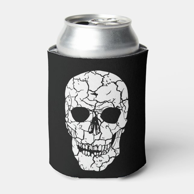 Porta-lata Crânio de Halloween (Can Front)
