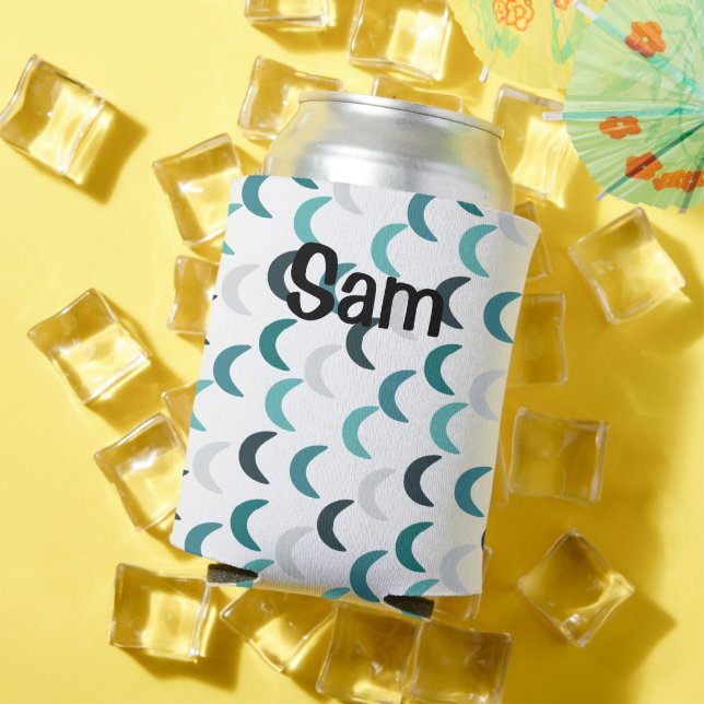 Porta-lata Crescentes de Agato Azul (Verão in situ)