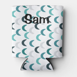 Porta-lata Crescentes de Agato Azul