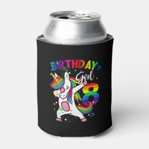 Porta-lata Criança de 8 anos Oitavo Aniversário Dabbing Unico