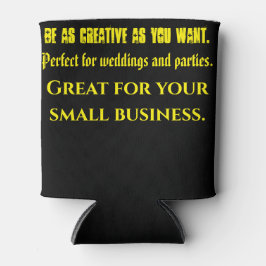 Porta-lata Crie o seu