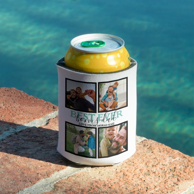 Porta-lata Crie o seu próprio Pai de Bônus Moderno 4 Colagem  (Piscina in situ)