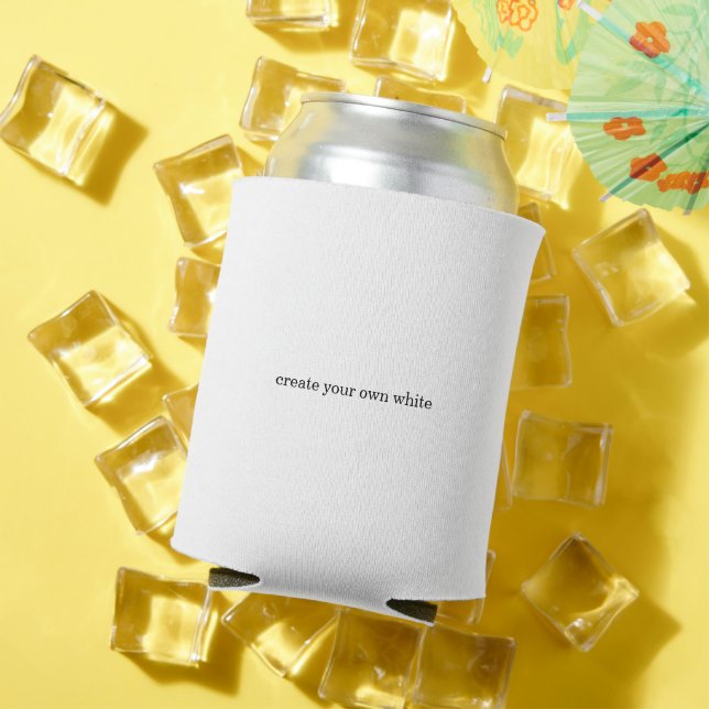 Porta-lata crie seu próprio branco  (Verão in situ)