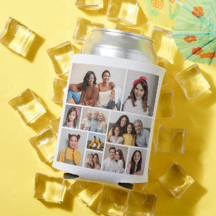 Porta-lata Crie Sua Própria Colagem de 10 Fotos