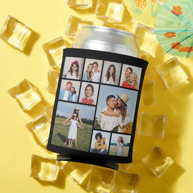 Porta-lata Crie sua própria colagem de fotos (Verão in situ)