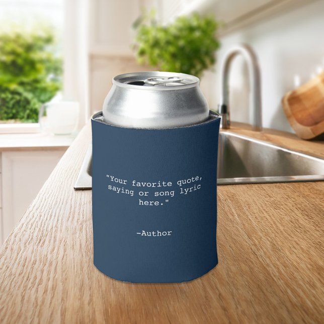 Porta-lata Crie sua própria cotação personalizada (Criador carregado)