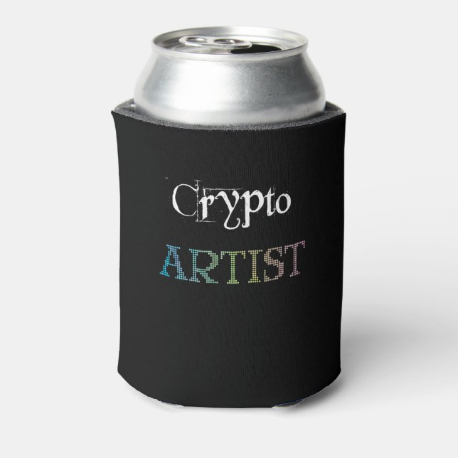 Porta-lata Cripto Artista Escuro (Can Back)