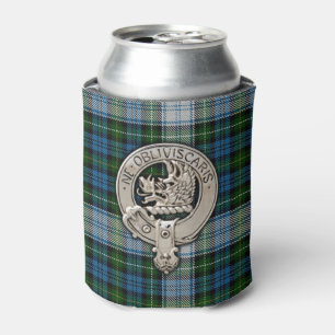 Porta-lata Crista e Tartan de Vestir do Clã Campbell