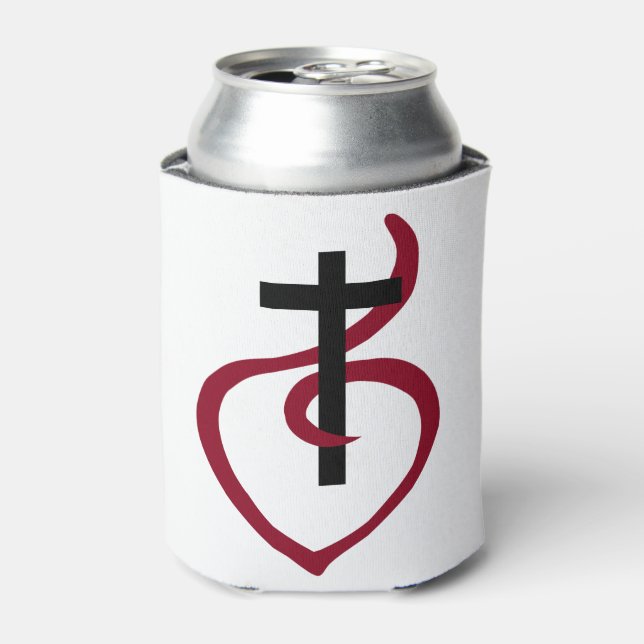 Porta-lata Cruz Cristã Simples (Can Front)
