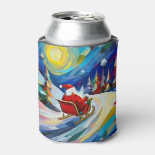 Porta-lata Cubismo Natal Férias de Natal 