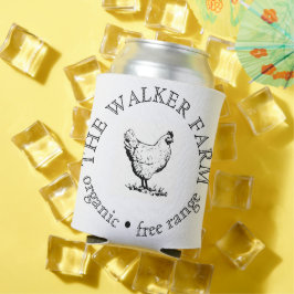 Porta-lata Custom Farm Business Promotional Logo 