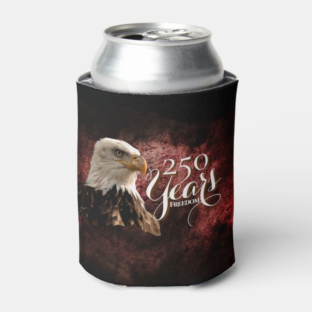 Porta-lata Customizable America's 250th Birthday Can Cooler (Can Front)