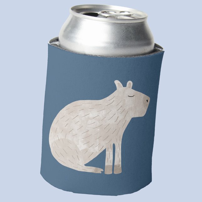 Porta-lata Cute Capybara (Fun capybara can cooler)