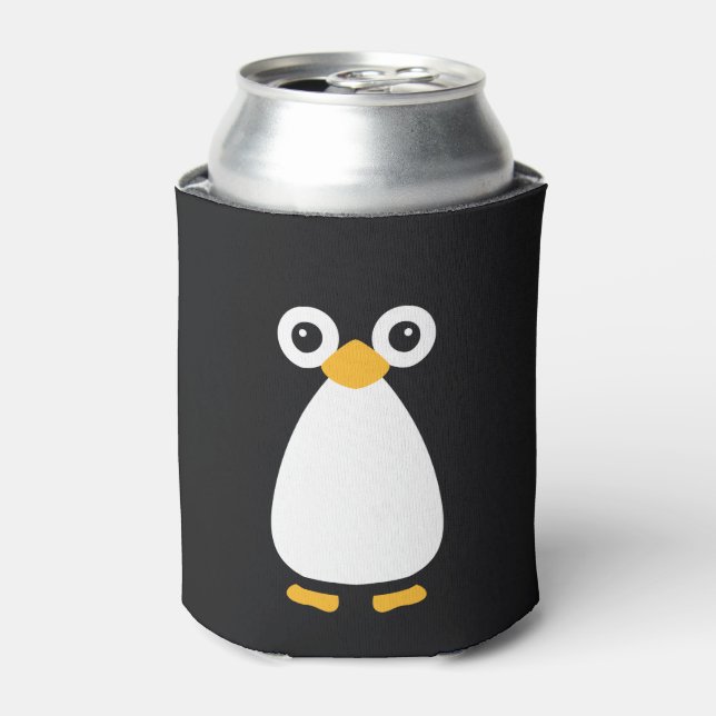 Porta-lata Cute Vetor Penguin (Can Front)