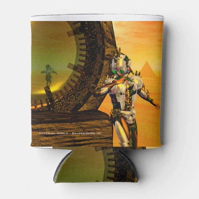 Porta-lata CYBORG TITAN,DESERT HYPERION Science Ficfi (Frente)