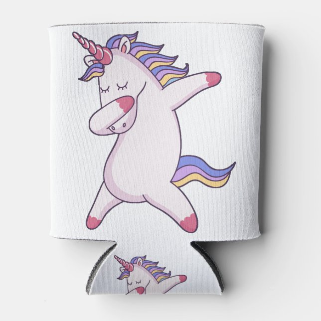 Porta-lata Dabbing Unicorn (Frente)