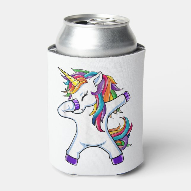 Porta-lata Dabbing Unicorn (Can Front)