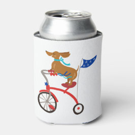 Porta-lata Dachshund em Bike