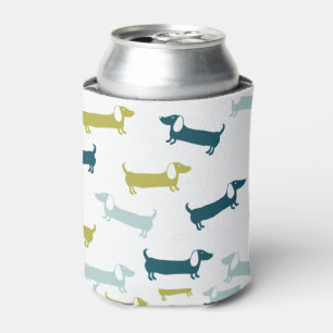 Porta-lata Dachshunds bonitos em grandes cores