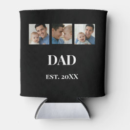 Porta-lata DAD est. 20XX Texto Branco em Negrito