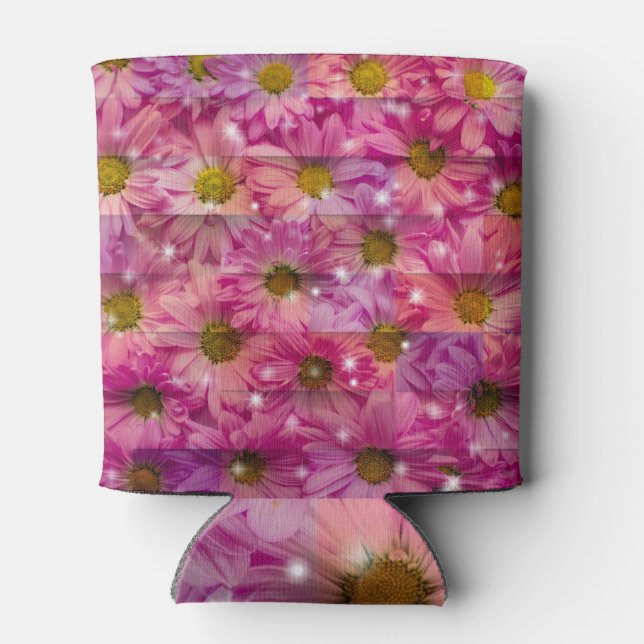 Porta-lata Daisy Weave Rosa (Traseira)