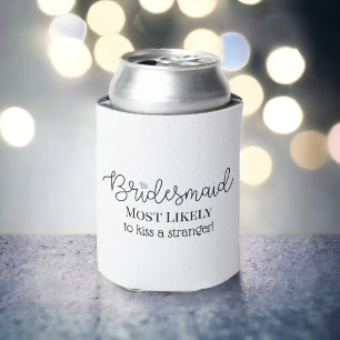 Porta-lata Dama de Honra Personalizada Mais Provável Para Des