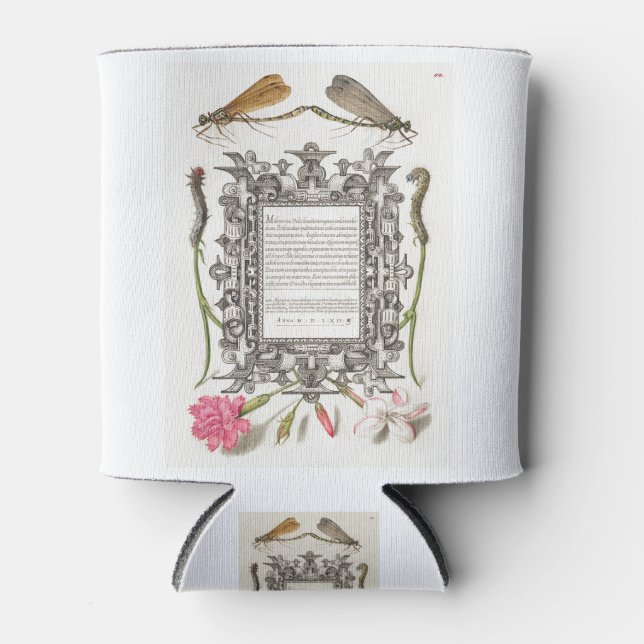 Porta-lata Damas, lagartas, craveiros e poetas (Frente)