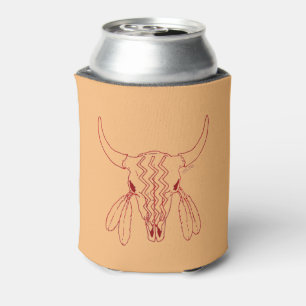 Porta-lata Dança do Fantasma Vermelho Linha Buffalo lata de r