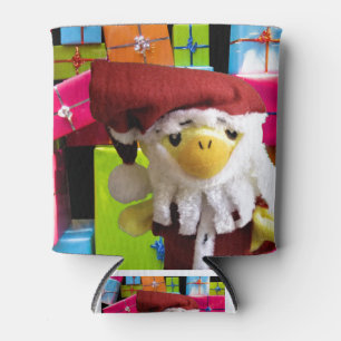 Porta-lata Danny Duck Papai Noel - Aventura de Natal