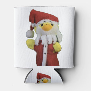 Porta-lata Danny Duck se veste como Papai Noel