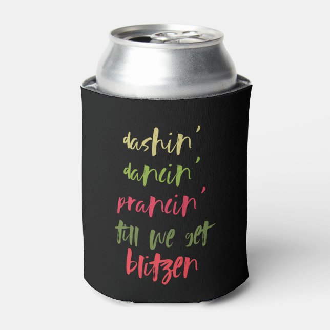 Porta-lata Dashin 'Dancin' Prancin 'Christmas Can Cooler' (Can Front)