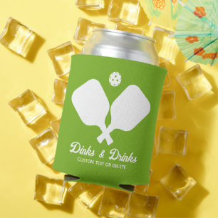 Porta-lata Datas Bebidas Pickleball Paddles Personalizados Ve