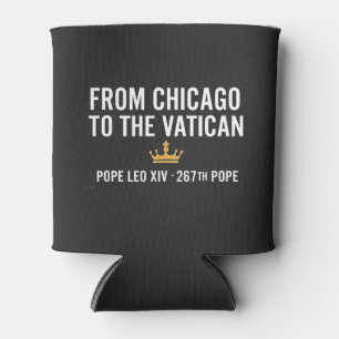 Porta-lata De Chicago Ao Papa Vaticano Leo 267º