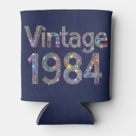 Porta-lata Décadas de Diamante: Vintage 1984 pode resfriar