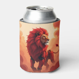 Porta-lata Deep Crimson Glow – The Lion of Burning Destiny.  