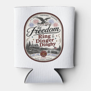 Porta-lata Deixe a Liberdade Soar Ding Dinghy Yuenger Dinger'