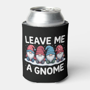 Porta-lata Deixe-me um Gnome Natal Pijama Feriado