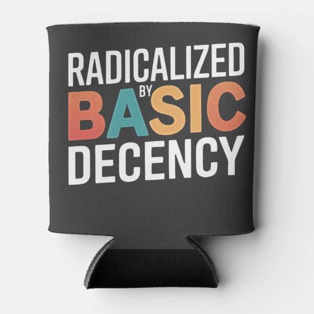 Porta-lata Democracia Social Radicalizada Pela Decência Básic (Frente)