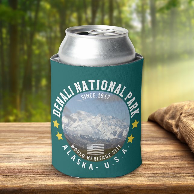 Porta-lata Denali National Park Alaska Since 1917 (Criador carregado)
