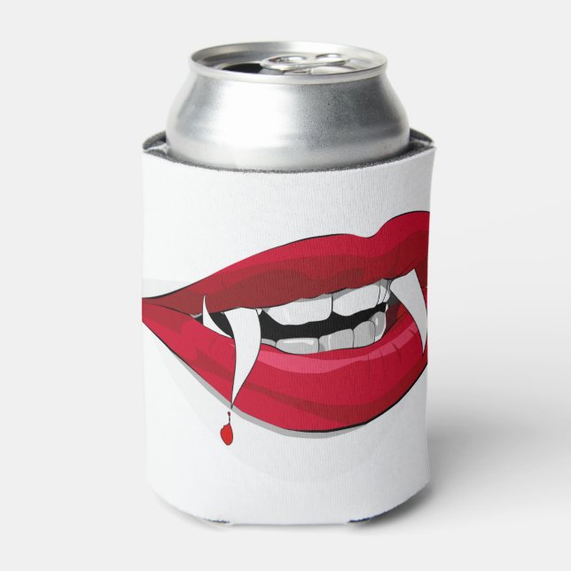 Porta-lata dentes de halloween (Can Front)