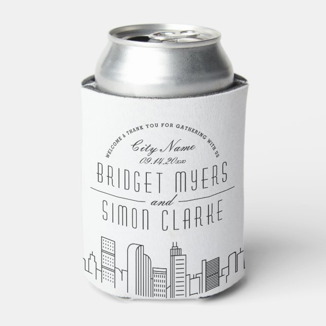 Porta-lata Denver Stylized Skyline | Armadilha (Can Front)