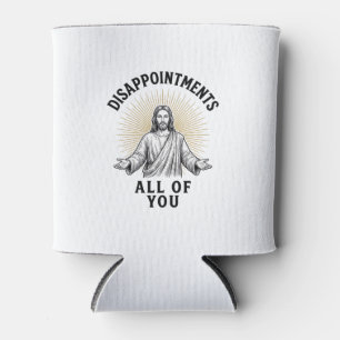 Porta-lata Desapontamentos Todos Vocês Camisa Religiosa Vinta
