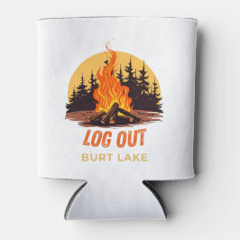 Porta-lata DESCONECTE-se Fogueira Burt Lago Michigan