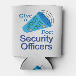 Porta-lata Descubra os oficiais de segurança